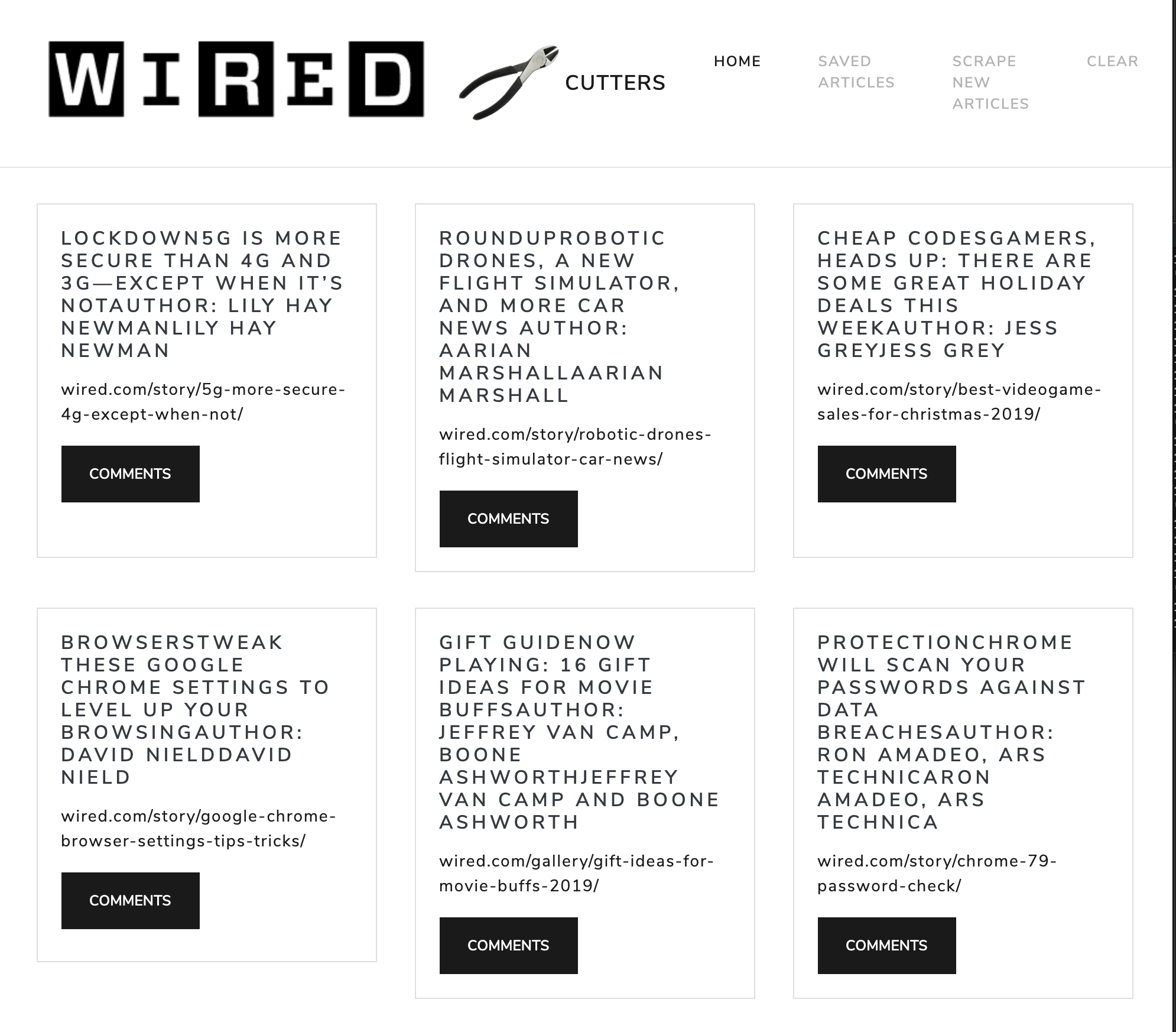 wired